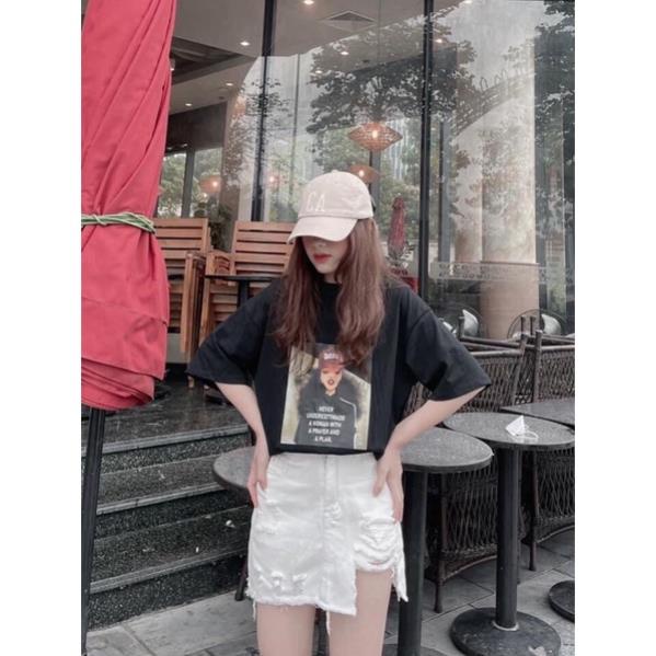 Áo Thun  Form Rộng Tay Lỡ Nam Nữ Ulzzang Hot Phông  Ngắn Tay Lỡ In Hình Kute Phong Cách Vintage 3158 Cá Tính