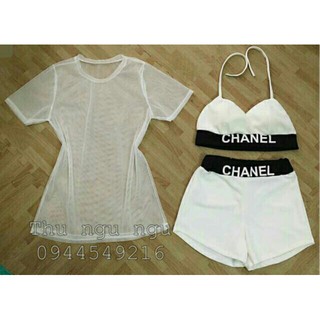 Set 3 món bikini đi biển CN