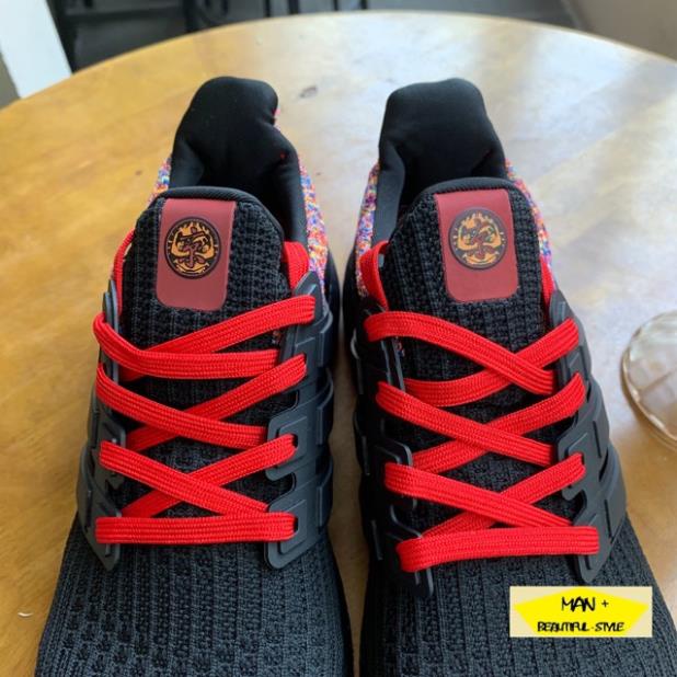 🏵️ (Video ảnh thật) Giày thể thao adidas ultra boost đen gót thổ cẩm