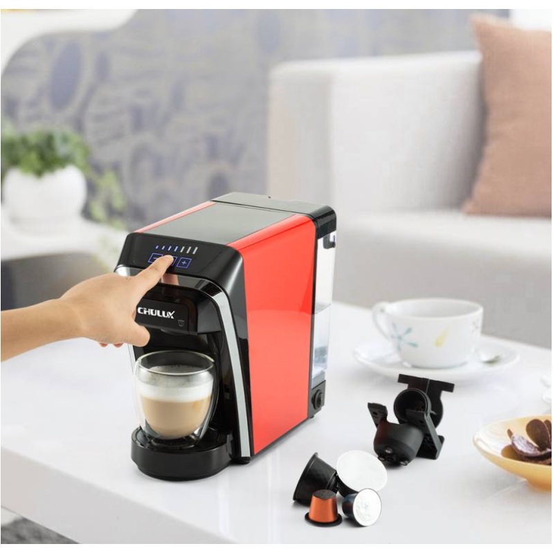 Máy pha cà phê tự động Chulux CM823 chính hãng Máy pha cafe coffee công nghệ ý bảo hành 12 tháng - SATOPA