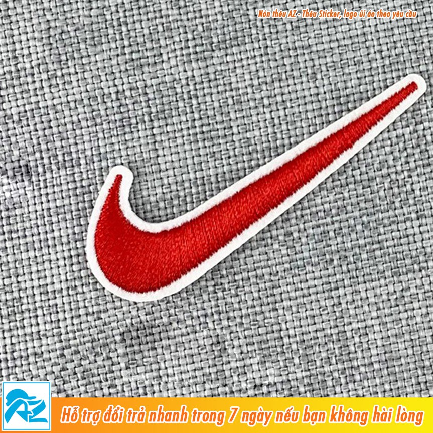 Patch ủi thêu logo Nike cách điệu độc đáo - Sticker Logo S128