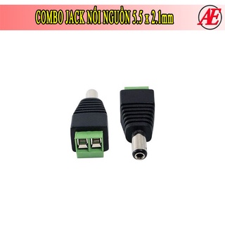 Combo jack nối nguồn DC5.5x2.1mm