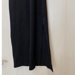 Váy body chất cotton co giãn dáng dài