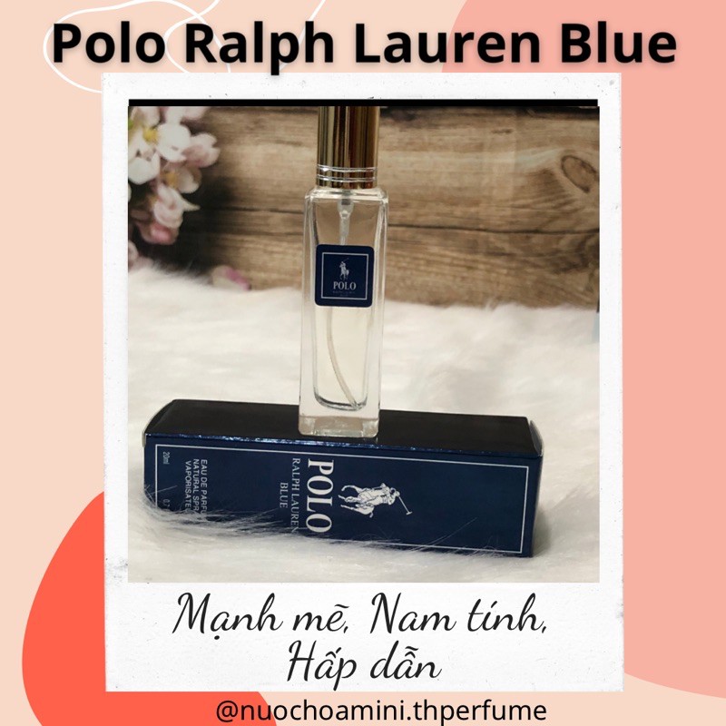 Nước Hoa Mini Nam POLO BLUE for Men 20ml (mẫu 5D) | BigBuy360 - bigbuy360.vn