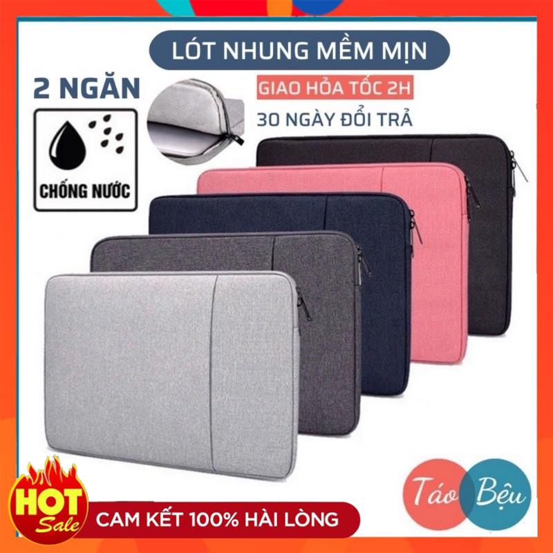 [CƠ HỘI TRÚNG THƯỞNG]Túi Chống Sốc 12 13 14 15.6 inch đựng Laptop macbook Tablet máy tính bảng Lót bọc lưới Lông cao cấp