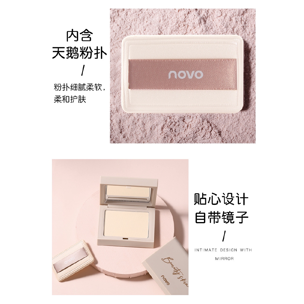 (Hàng Mới Về) Phấn Phủ Dạng Bột Novo Che Khuyết Điểm Làm Sáng Da Lâu Trôi.tt | BigBuy360 - bigbuy360.vn