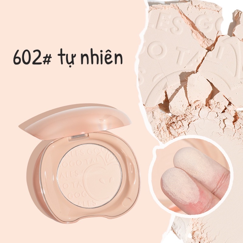 Phấn phủ Gogo Tales Peel so happy dạng nén kiềm dầu lâu trôi