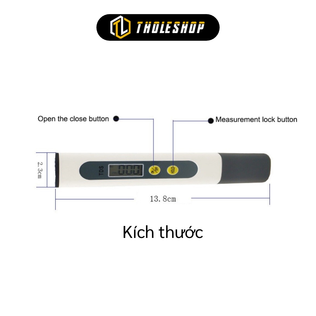 Thiết Bị Đo Chất Lượng Nước - Bút Thử Nước Sạch, Đo Tổng Chất Rắn TDS-M2 8192
