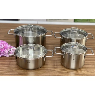 🇩🇪BỘ NỒI TỪ CAO CẤP FISSLER HAMBURG 4 món MADE IN GERMANY -sản xuất tại Đức