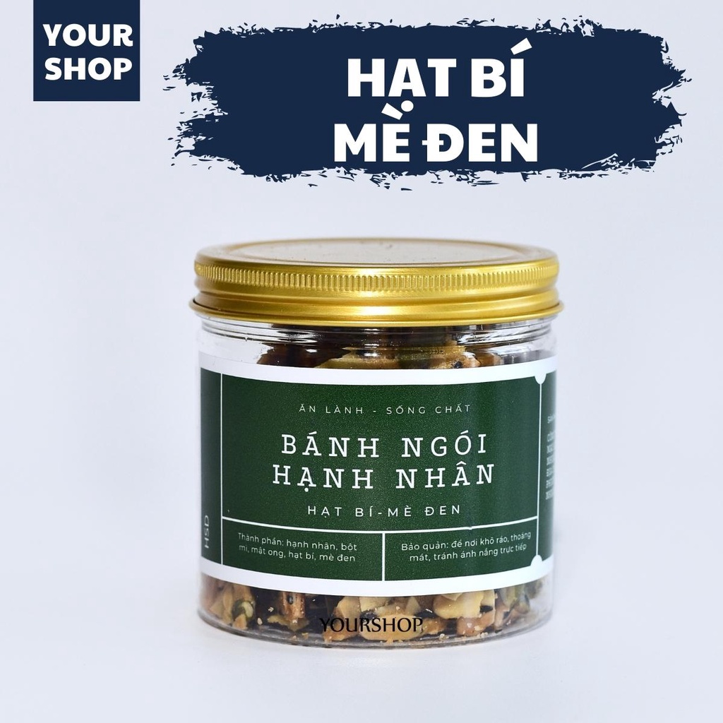 Bánh Ngói Hạnh Nhân Ăn Kiêng Siêu Hạt Chuẩn Keto by Yourshop