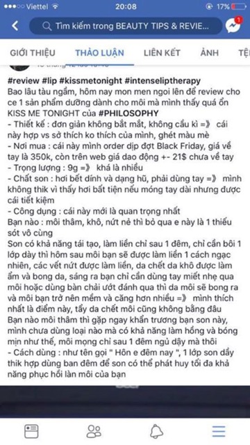 [Full 9g][Đủ bill] Son dưỡng Kiss Me Tonight | BigBuy360 - bigbuy360.vn