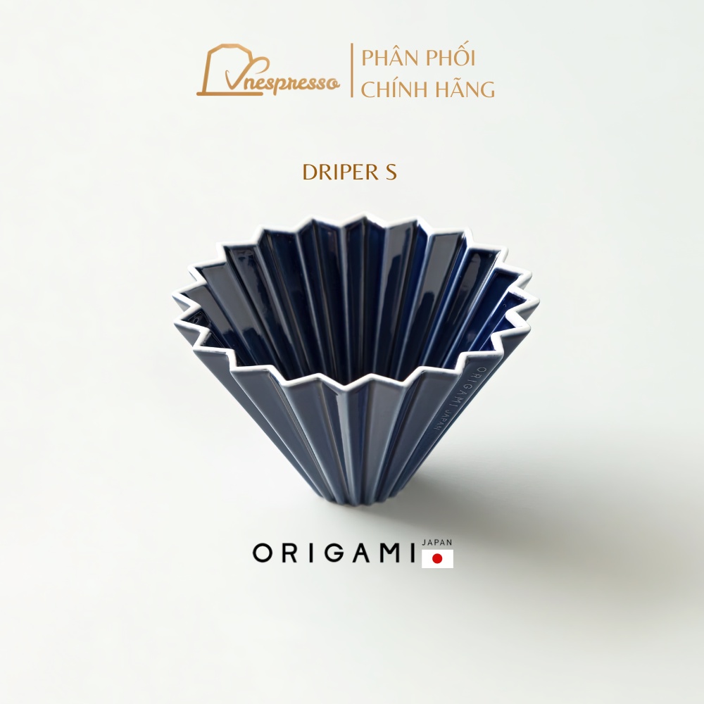 Phễu sứ ORIGAMI Size S - Phễu Lọc Cà Phê V60