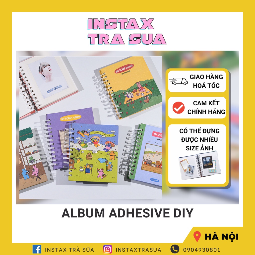 Album dán ảnh - Self Adhesive Photo Album