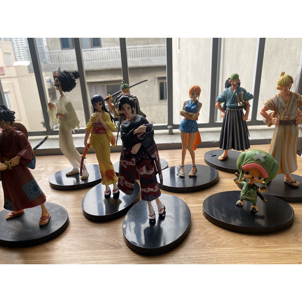 Xả hàng mô hình nhân vật one piece DXF Wano Luffy - Zoro - Sanji - Usopp