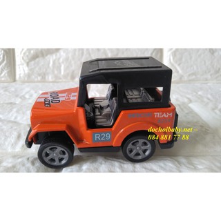 ĐỒ CHƠI  NỘ 4 XE JEEP BẰNG SẮT
