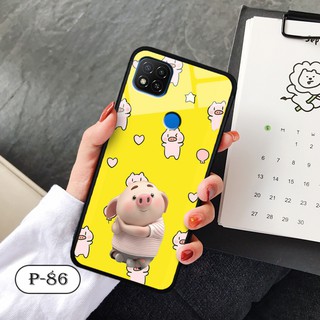 Ốp lưng kính 3D Xiaomi Redmi 9C-cute