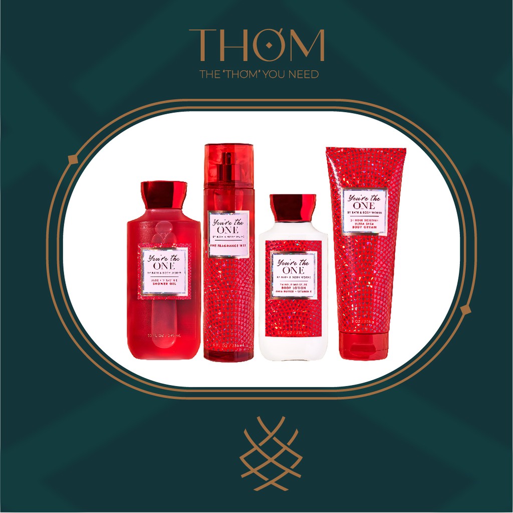 YOU'RE THE ONE | Sản Phẩm Tắm Dưỡng Xịt Thơm Toàn Thân Bath & Body Works