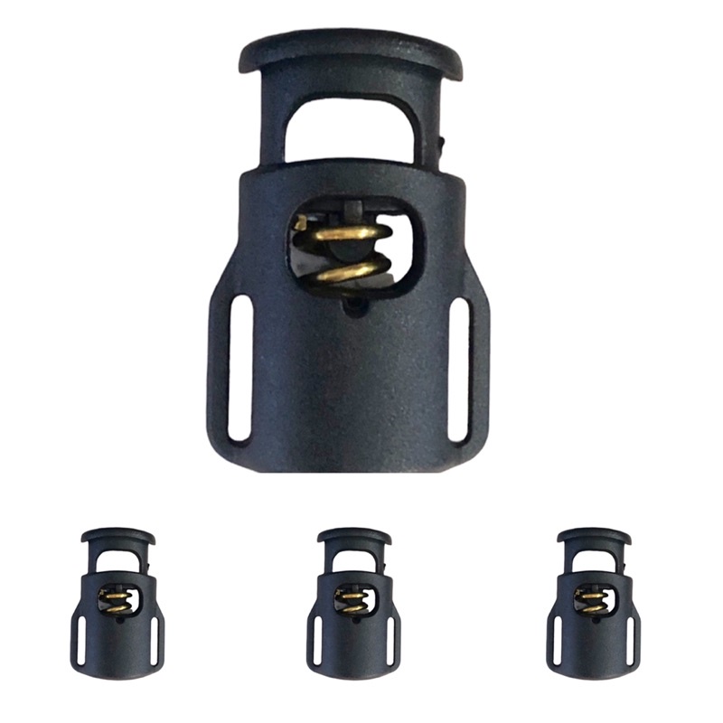 5 cái - Nút nhựa chặn xuất khẩu đẹp chắc chắn dùng trong balo, túi rút, quần thể thao, áo khoác, giày......
