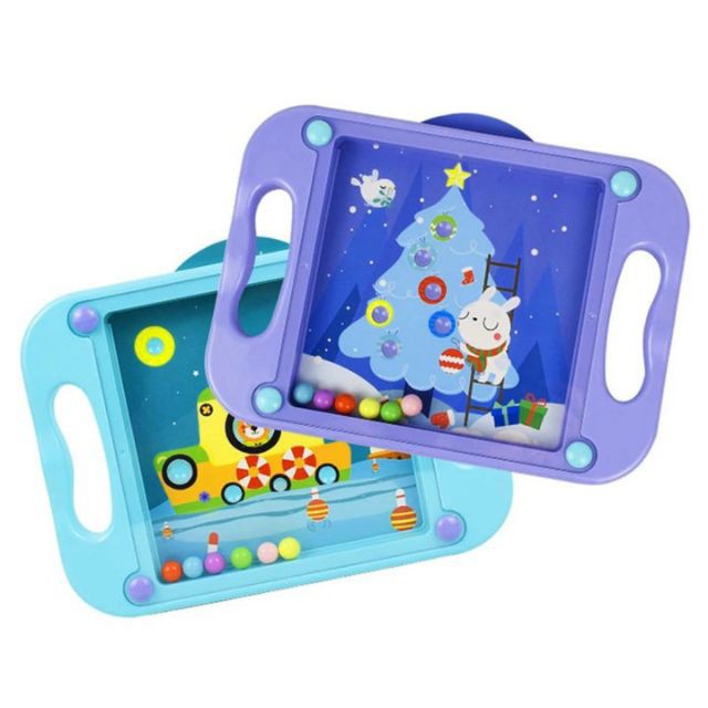 Bộ Đồ Chơi Bảng Lắc Bi Thú Vị Cho Bé