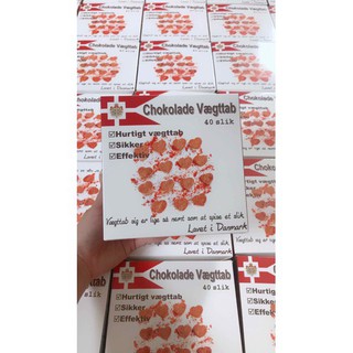 Socola giảm cân đan mạch hồng 20 viên mạnh x2