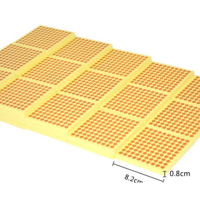 Giáo cụ Montessori - Bộ 45 miếng phản gỗ 100 chấm (45 WOODEN HUNDRED SQUARES)