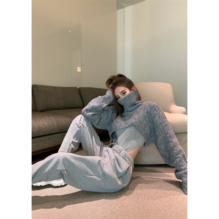 Áo Dệt Kim Dáng Ôm Gợi Cảm Thời Trang Mùa Thu Mới