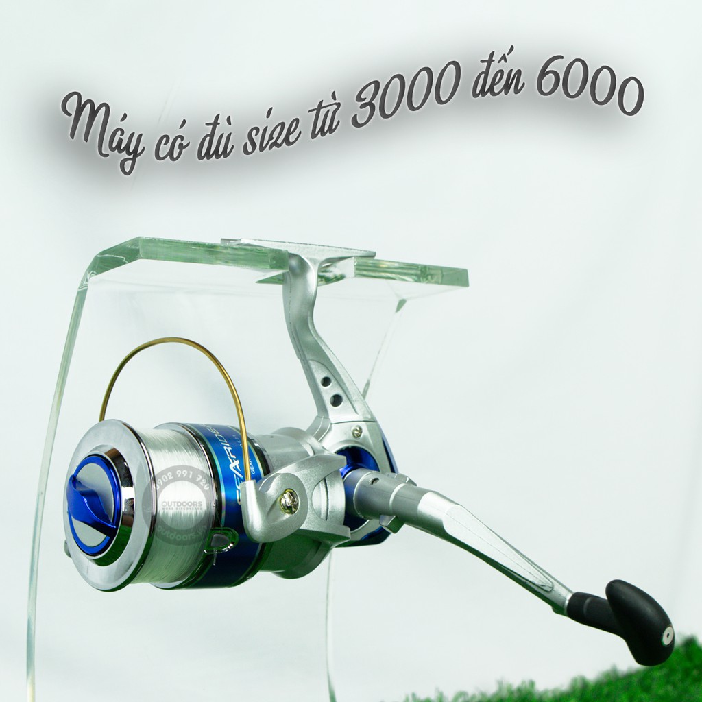 Máy câu cá Bluefish Searider SR - 3000/4000/5000/6000 (tặng kèm cước)