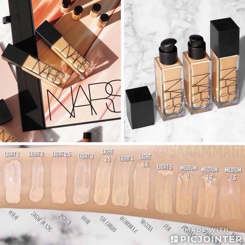 [GIÁ TỐT] KEM NỀN NARS NATURAL RADIANT LONGWEAR FOUDATION CHÍNH HÃNG