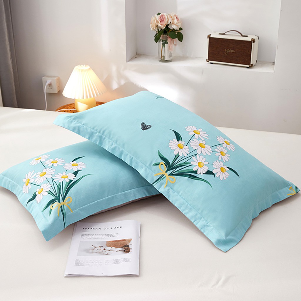 Vỏ gối, bao gối nằm, chống thấm chất liệu cotton MiniChic