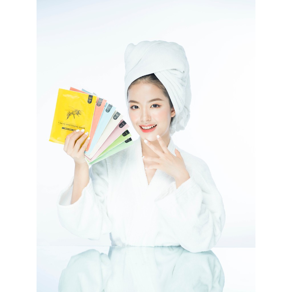 [Mã SKAMLTSM9 giảm 10% đơn 99K] [1 Miếng] Mặt Nạ Dưỡng Da 7 Ngày - Riori 7 Days Whitening Mask