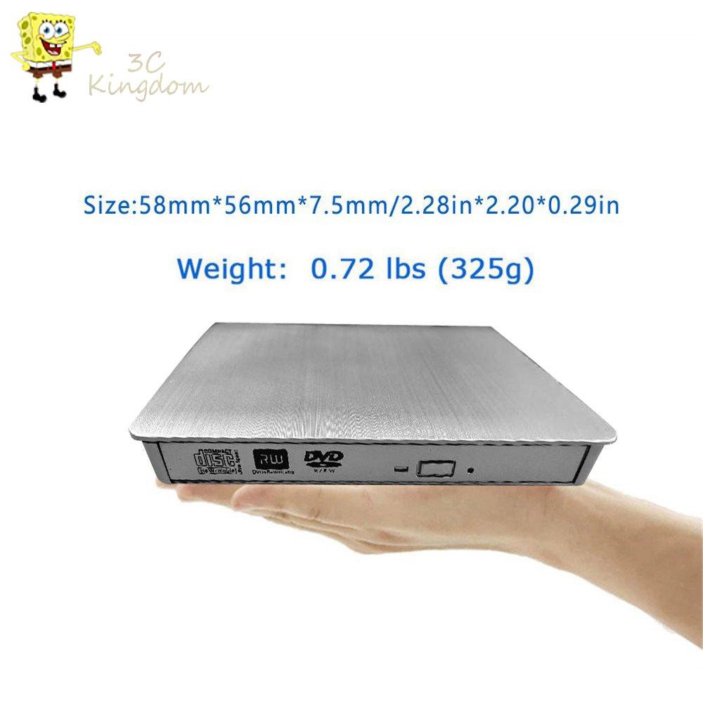 ☆Pro☆ Portable USB 3.0 External DVD Optical Drive CD ROM Player CD-RW Burner