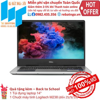 Laptop Dell Inspiron 5480 X6C891 - Intel core i5-8265U, 4GB RAM, HDD 1TB + SSD 128GB, Nvidia GeForce MX150 2GB GDDR5, 14 inch