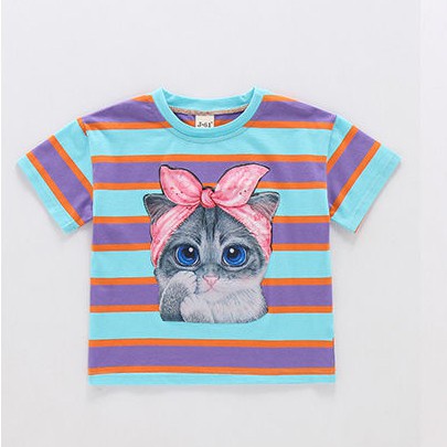 Set 2 Món Áo Thun Tay Ngắn In Hình Ootd Dễ Thương Thời Trang Mùa Hè 2023 Cho Bé Gái Từ 3-4 - 5-6 - 7-8 - 9-10 - 11-12 Tuổi Ternoon Ternoon