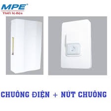 MPE CHUÔNG ĐIỆN, CHUỔNG CỬA CÓ DÂY DB DING DONG, NÚT NHẤN CHUÔNG DBP CHÍNH HÃNG