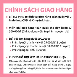 [LITTLE PINK] LOLA SKIRT - Chân váy 3 tầng denim sao bé gái