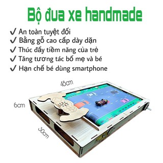 [Trực Tiếp Xưởng Sản Xuất] Bộ Đồ Chơi Đua Xe Handmade Bằng Gỗ Zunny (Đường Đua Siêu Tốc)