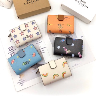 Ví coach nắp gài mới