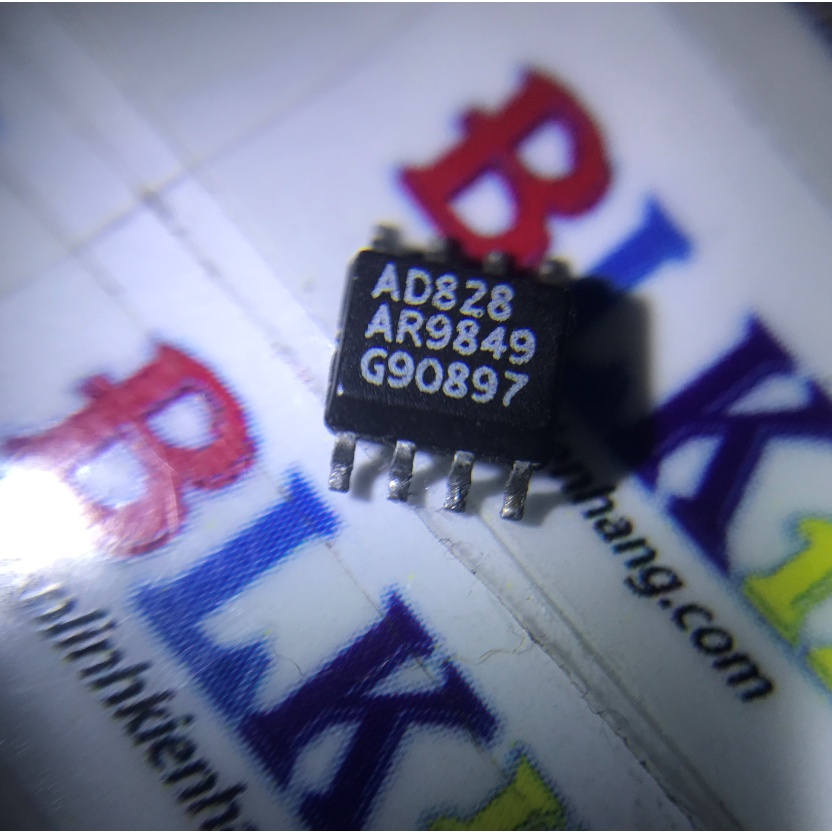 IC opam AD828AR AD828 SOP-8 chính hãng Analog Devices -tháo máy