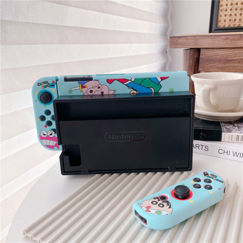 Ốp mềm bảo vệ máy chơi game cầm tay Nintendo Switch họa tiết hoạt hình