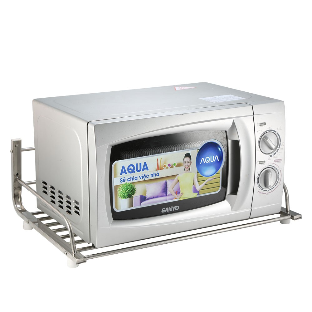 Kệ lò vi sóng inox 201 treo tường chữ L Prota