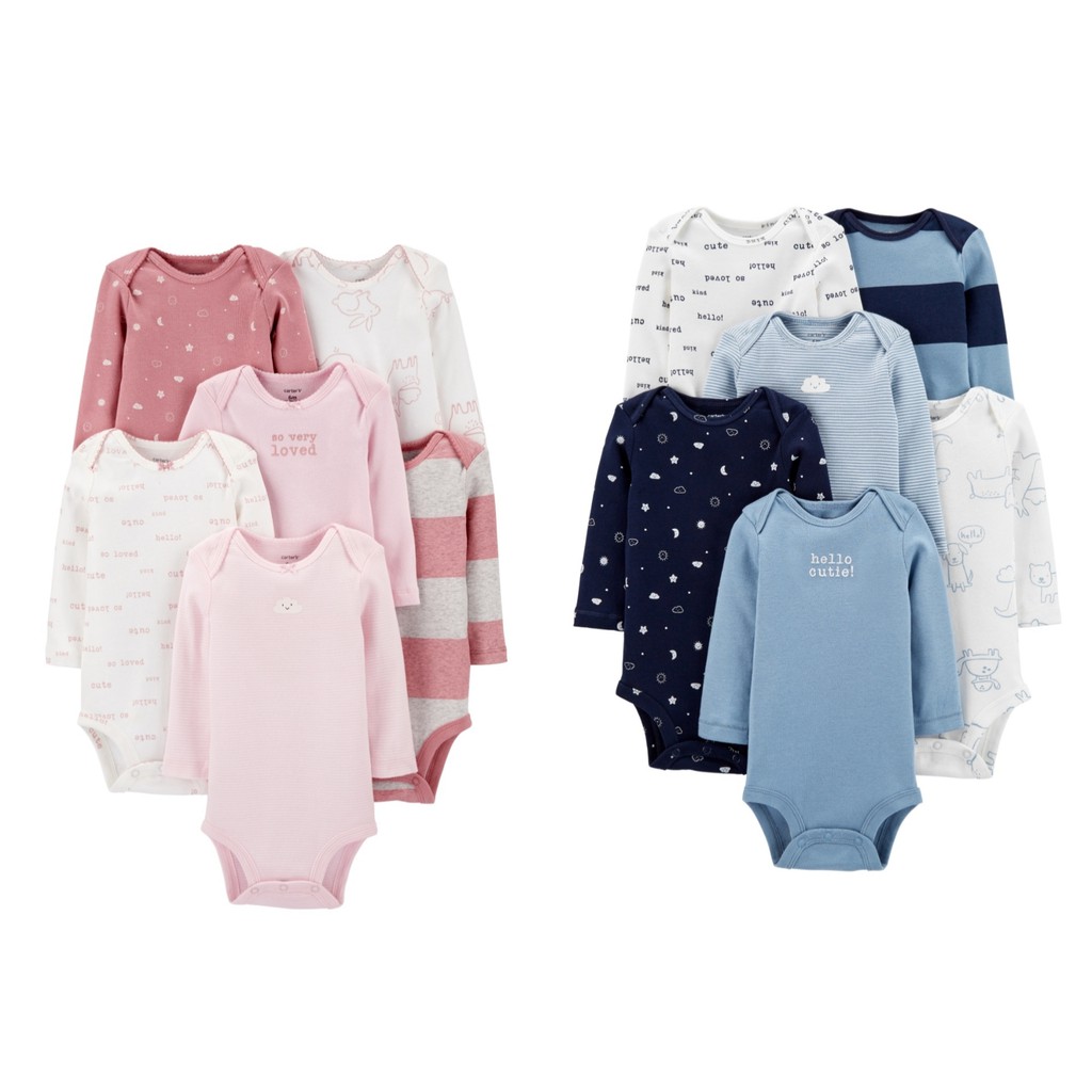 BODY CHIP TAY DÀI BÉ TRAI BÉ GÁI COTTON MỀM MÁT, bodysuit cho bé