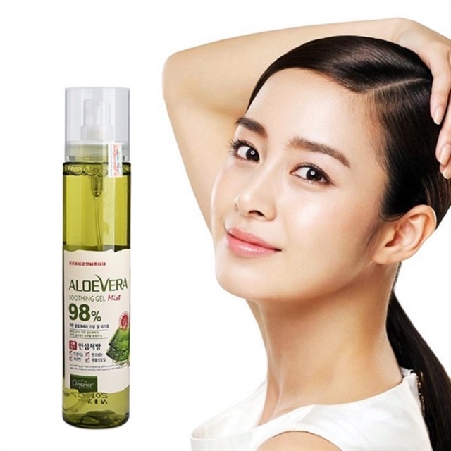 Xịt Khoáng Lô Hội Nha Đam Aloe Vera Soothing Mist 98%