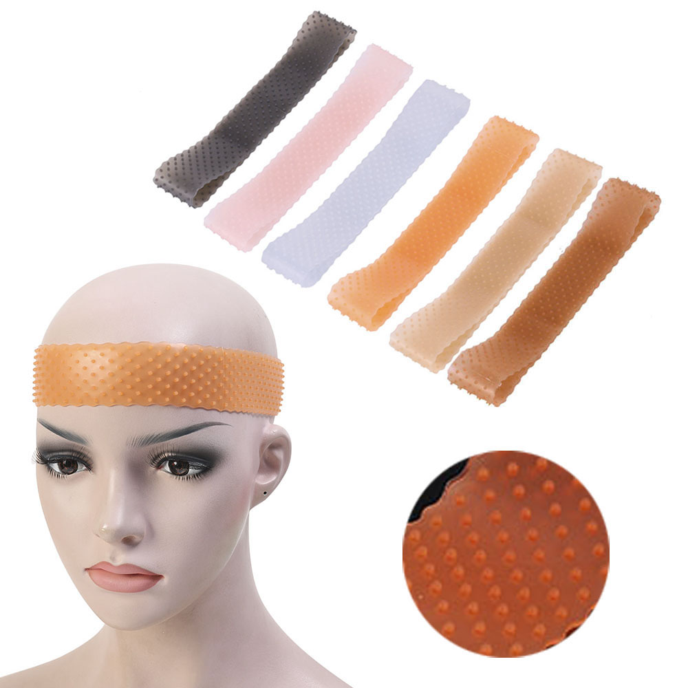 Băng đô silicone cố định tóc giả chống trượt có thể chỉnh được tiện lợi