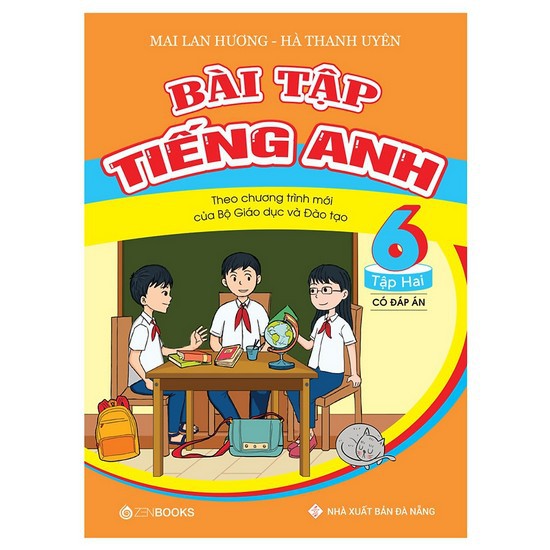 Sách - Bài tập Tiếng Anh Lớp 6 Tập 2 - Theo chương trình mới (Có Đáp Án)