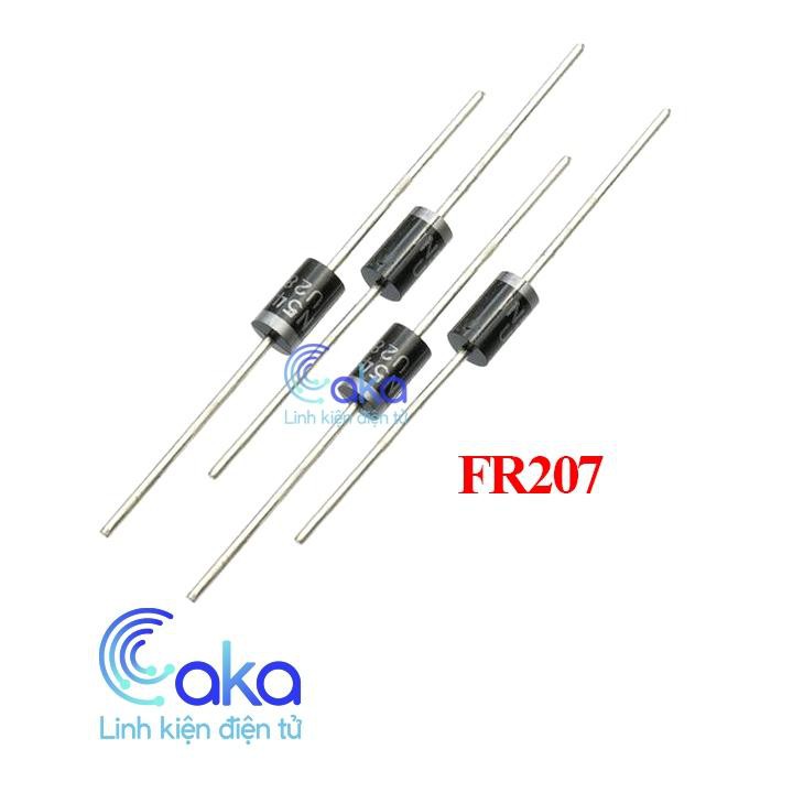 [10] Diode xung FR207 2A 1000V