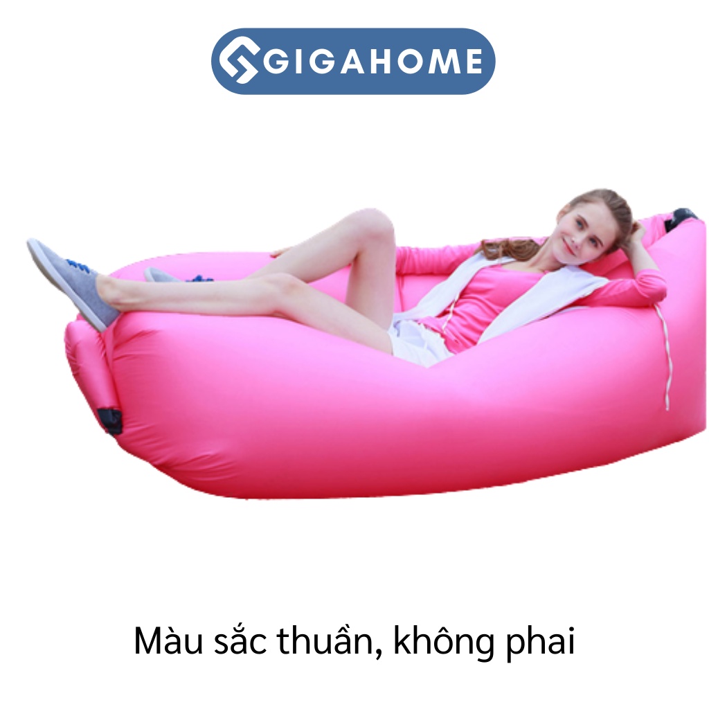 Ghế Hơi Du Lịch Không Cần Bơm GIGAHOME Có Túi Nhỏ Gọn Đem Theo 2655
