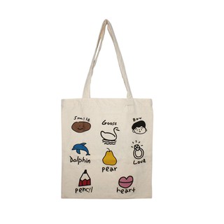 Túi Tote Vải Canvas Hoạt Hình