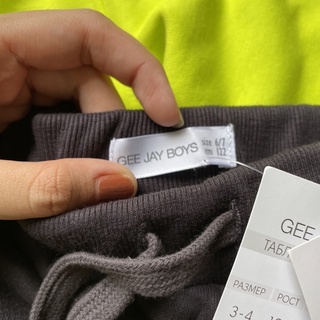 Bộ đồ nỉ GJ chất mềm mặc thu đông cho bé