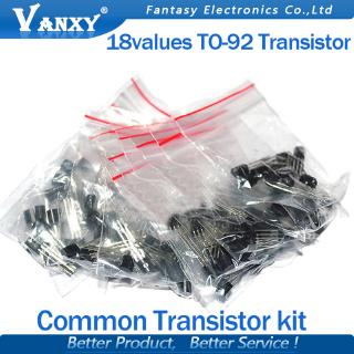 Bộ 180 Linh Kiện Bán Dẫn 2n2222 S9012 S9013 S9014 A1015 C1815 S8050 S8550 To-92