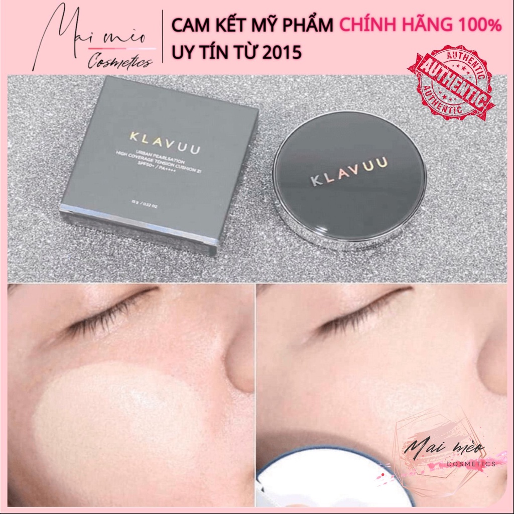 Phấn Nước- Cushion KLAVUU High Coverage